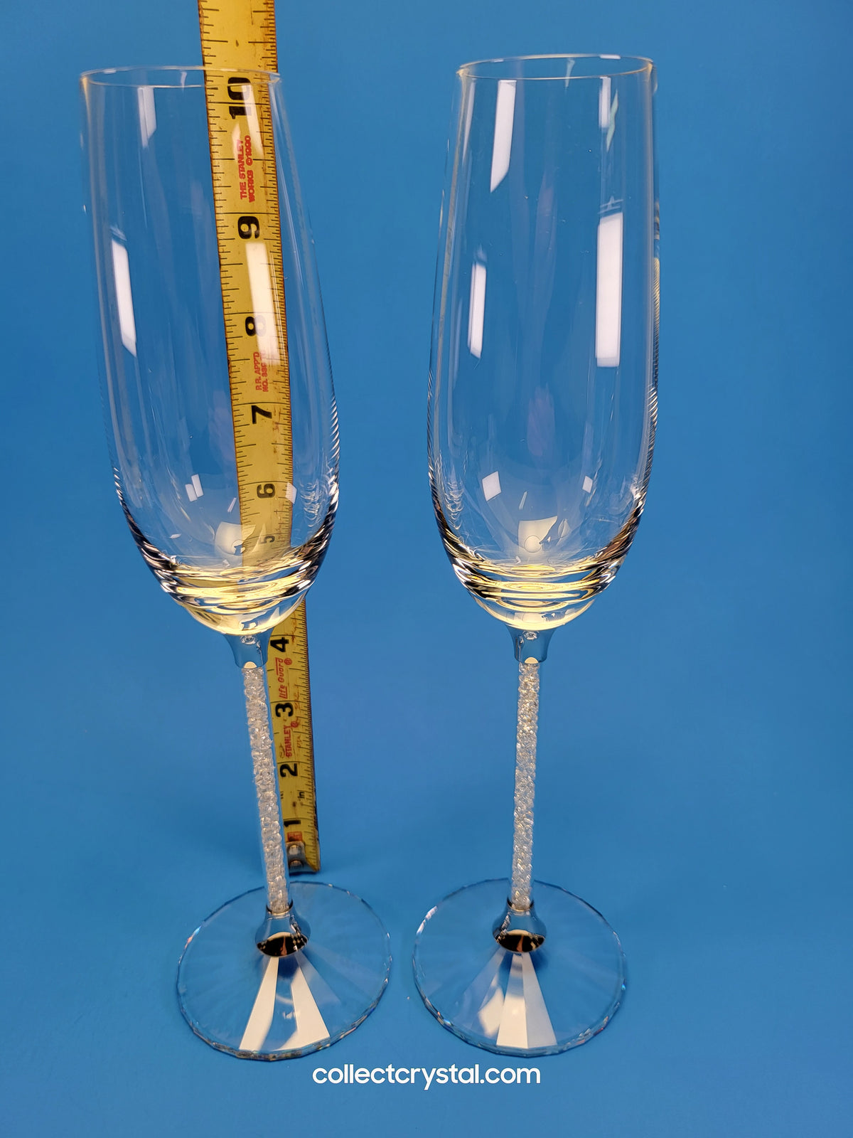 Crystalline Flutes - Champaign Glasses - Set of 2 Item # 255678
