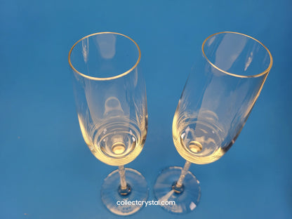 Crystalline Flutes - Champaign Glasses - Set of 2 Item # 255678