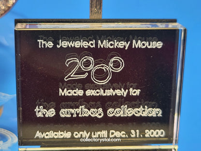 Disney Arribas  Mickey Mouse LE 2000 Millennium # A511