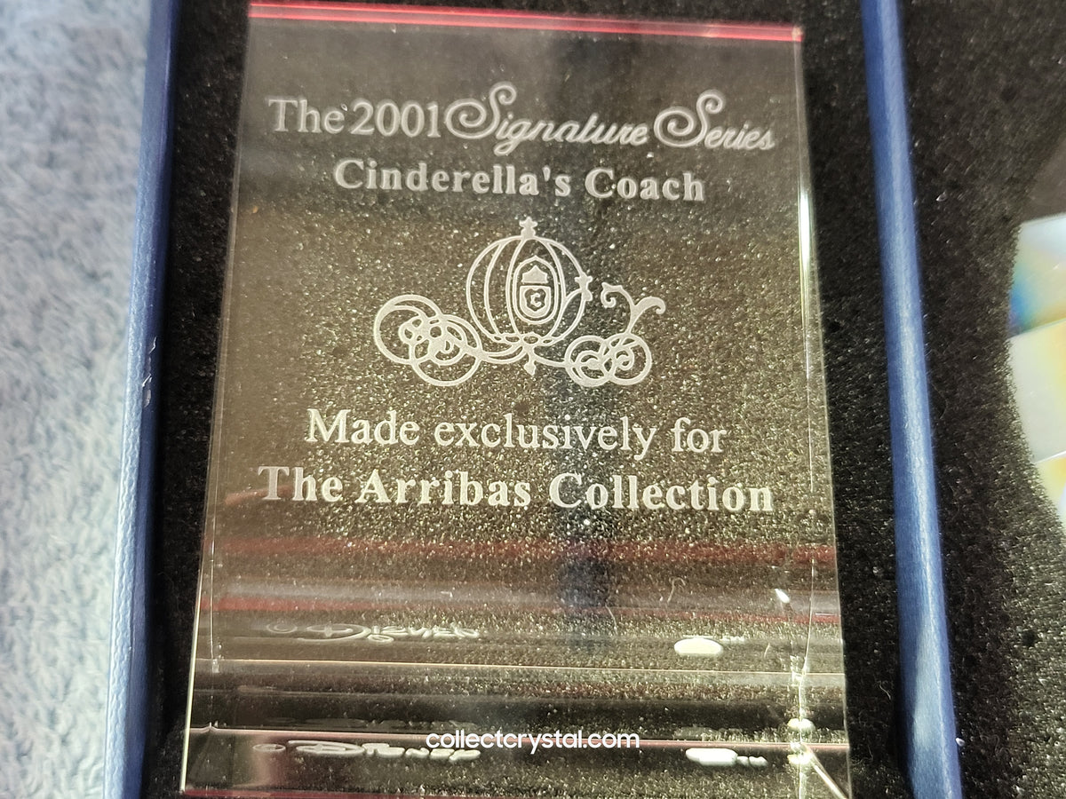 Disney Arribas LE Signature Series Cinderella Coach Complete # 1401421
