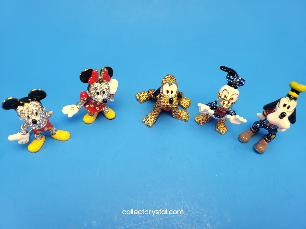 Swarovski Arribas Disney LE Fab 5 Set 14014010 Mickey Minnie Donald Pluto Goofy