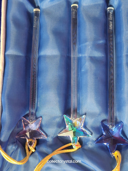 Disney Arribas Brothers Swarovski Crystal Fairy Wand Set