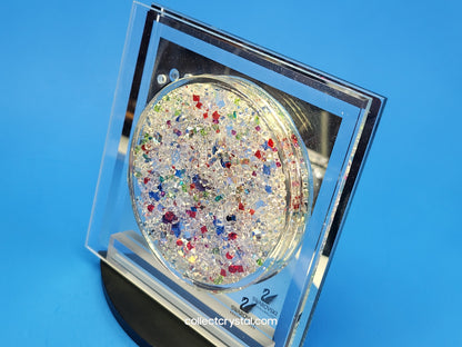 Kristallwelten CRYSTAL WALL TILE # 9990000006 WITH THE ORIGIONAL STAND
