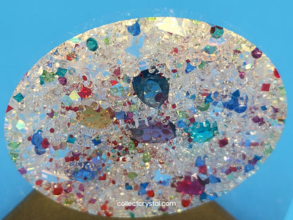 Kristallwelten CRYSTAL WALL TILE # 9990000006 WITH THE ORIGIONAL STAND