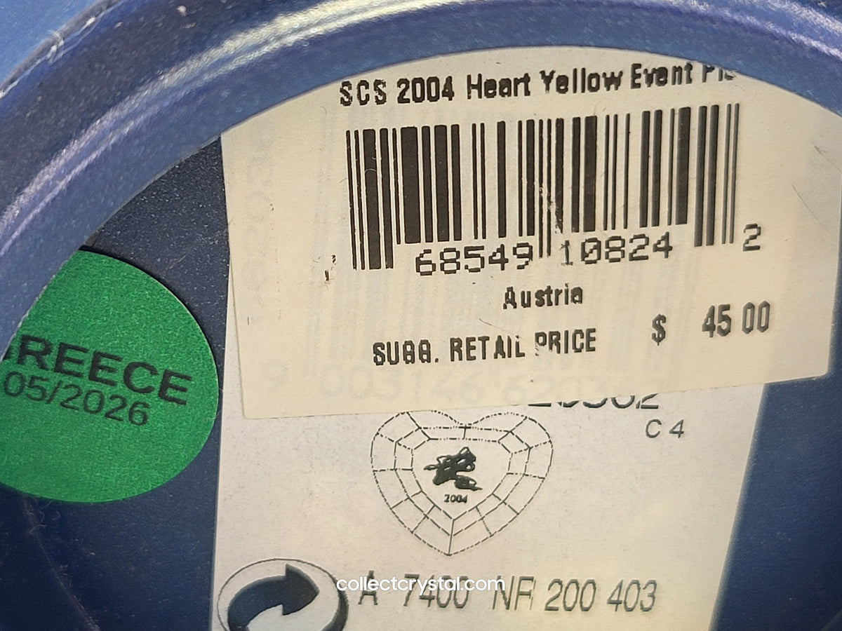 ANNA YELLOW # 662036- 2004 EVENT HEART