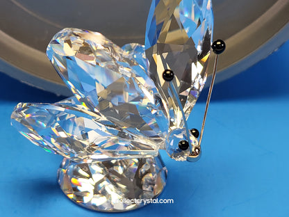 Butterfly Large - Black Tips Rhodium Antenna - # 7639NR55 / 10002 VS1