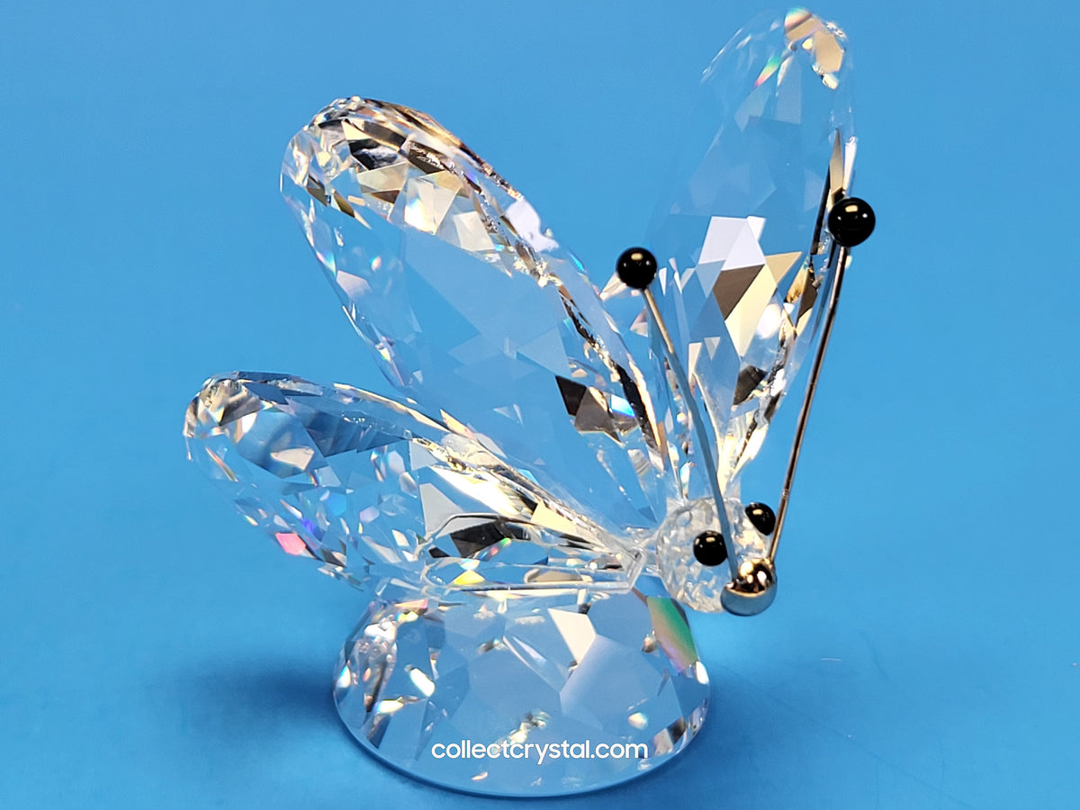 Butterfly Large - Black Tips Rhodium Antenna - # 7639NR55 / 10002 VS1
