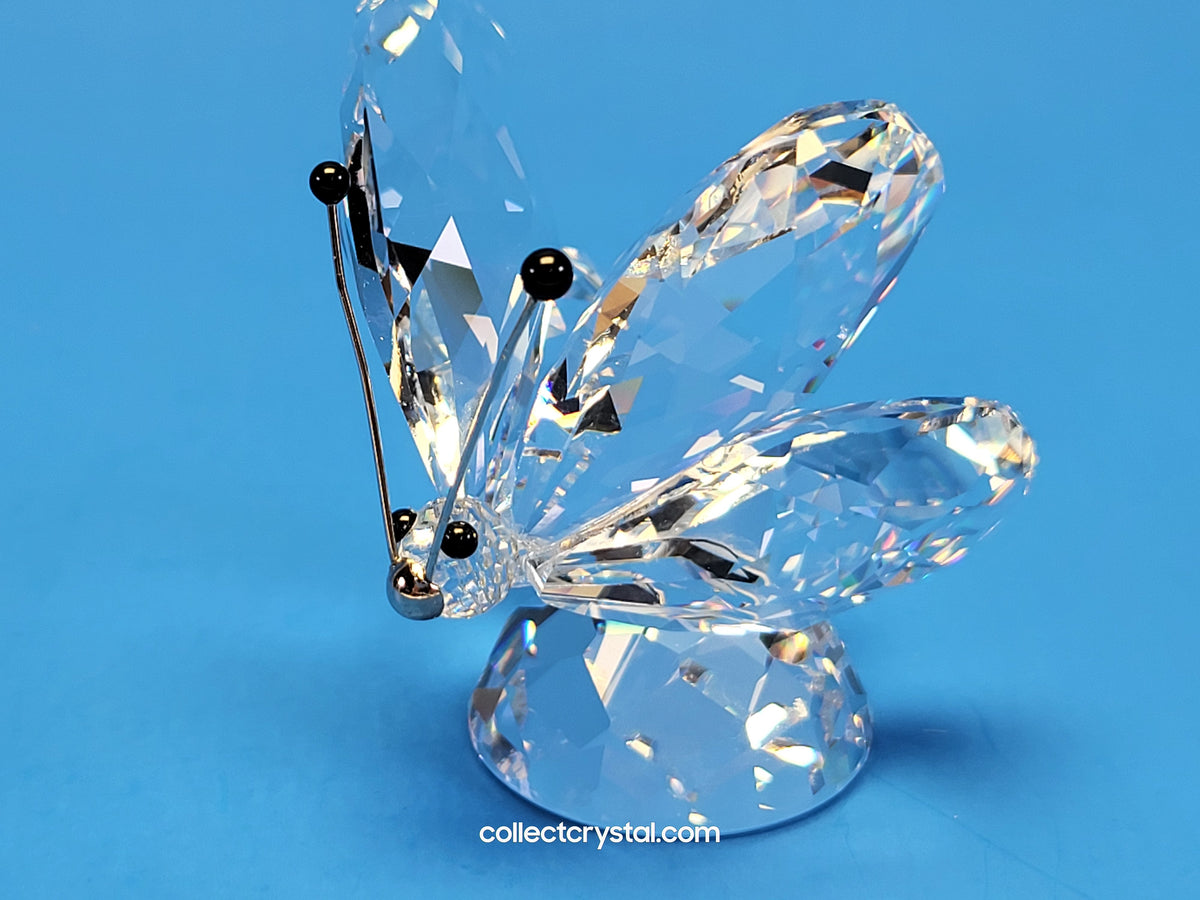Butterfly Large - Black Tips Rhodium Antenna - # 7639NR55 / 10002 VS1