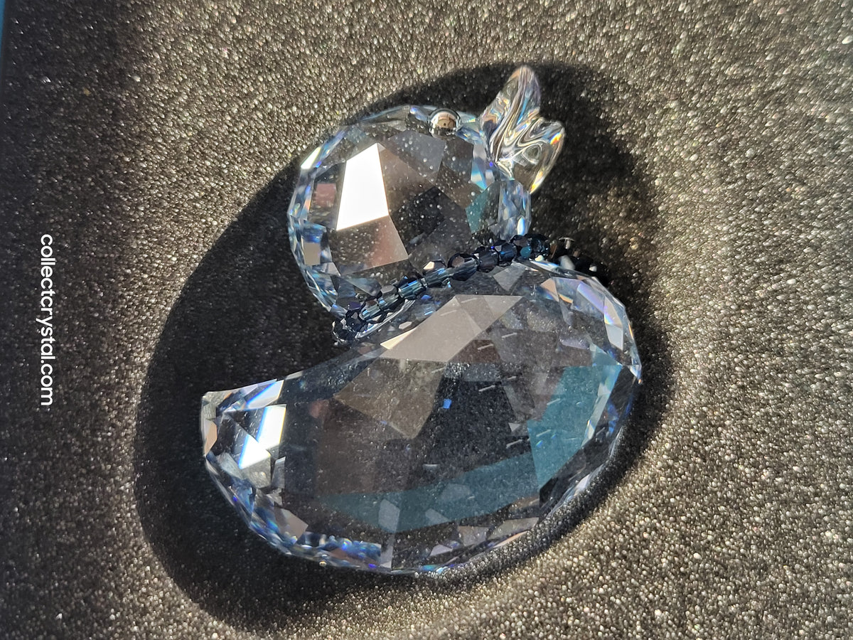 Happy Duck Jolly Jay Limited Ed Blue Crystal Figurine # 1041294