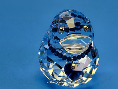 Happy Duck Jolly Jay Limited Ed Blue Crystal Figurine # 1041294