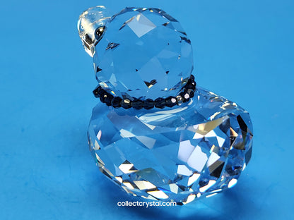 Happy Duck Jolly Jay Limited Ed Blue Crystal Figurine # 1041294