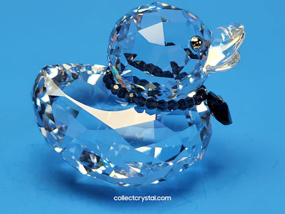 Happy Duck Jolly Jay Limited Ed Blue Crystal Figurine # 1041294