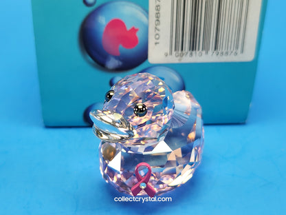 HAPPY DUCK – 2010 LIMITED EDITION HOPE PINK RIBBON DUCK # 1079887 BREAST CANCER