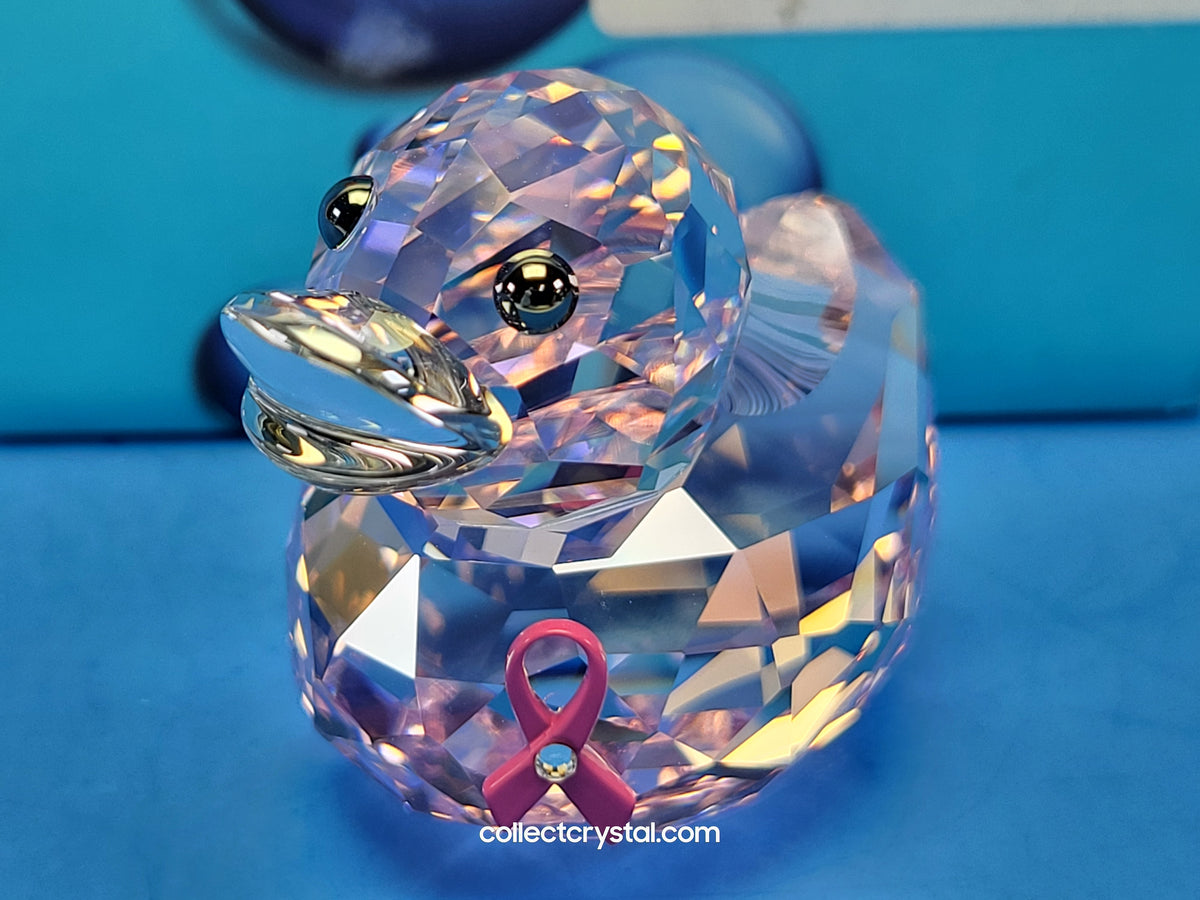 HAPPY DUCK – 2010 LIMITED EDITION HOPE PINK RIBBON DUCK # 1079887 BREAST CANCER