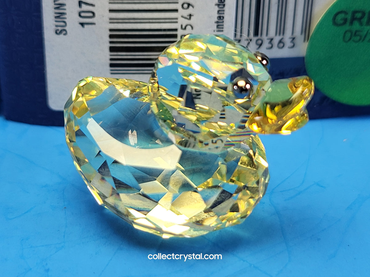 Happy Ducks Sunny Sandy # 1077936 Crystal Duck figurine