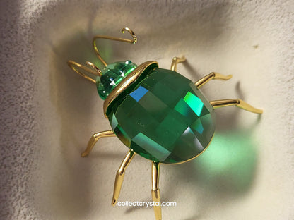 PARADISE BUGS OBJECT – SCARAB ARANOS LIGHT EMERALD LARGE 250476