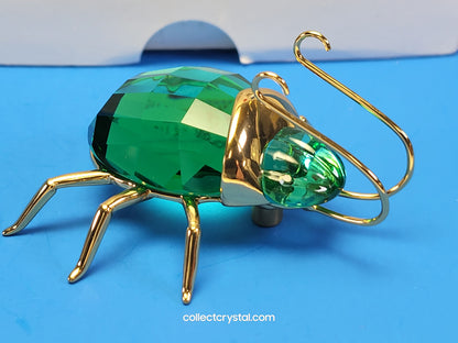 PARADISE BUGS OBJECT – SCARAB ARANOS LIGHT EMERALD LARGE 250476