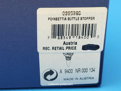 BOTTLE STOPPER – POINSETTIA 895393