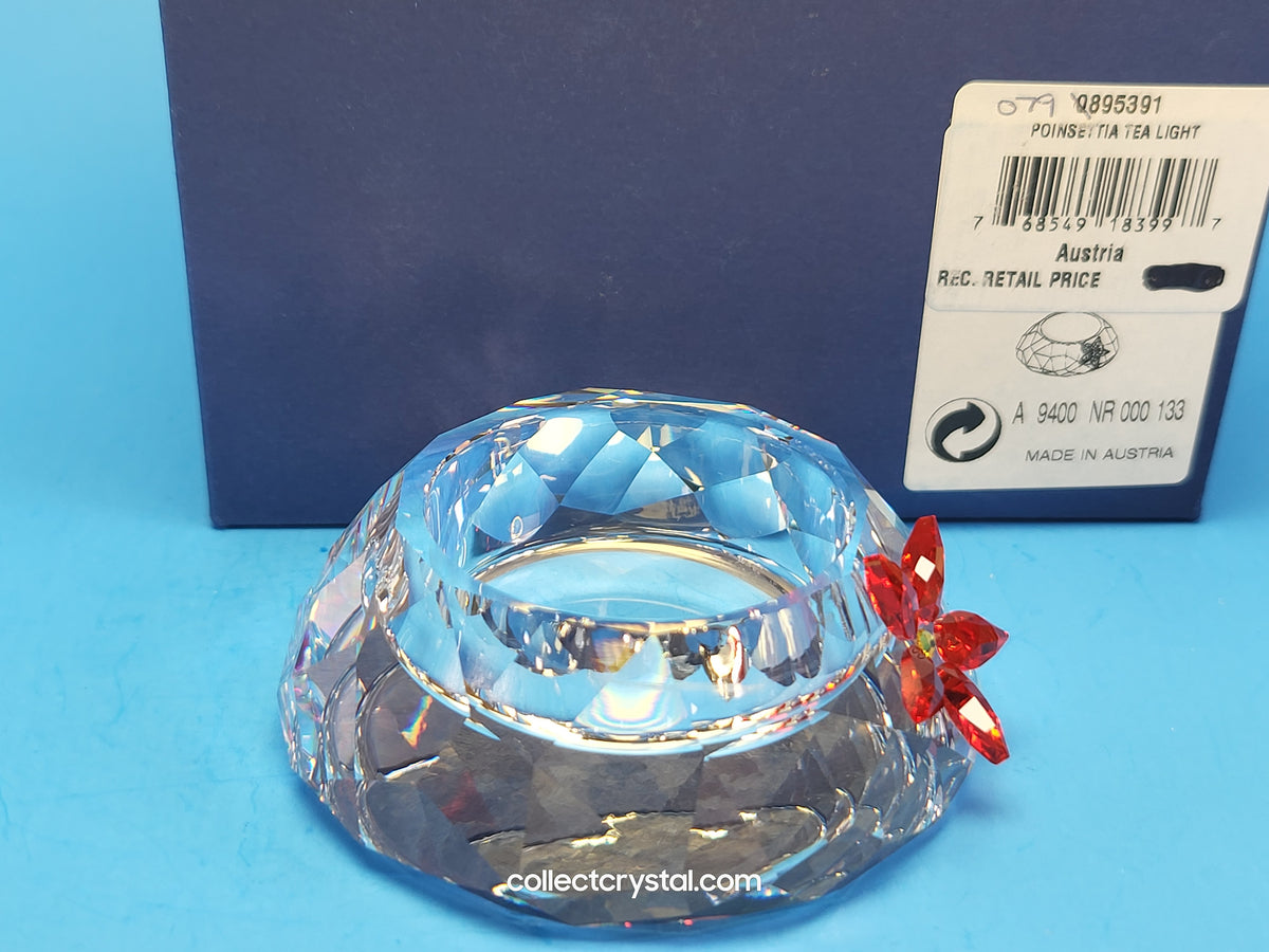 TEA LIGHT – POINSETTIA # 895391 CANDLE HOLDER OR CANDLEHOLDER