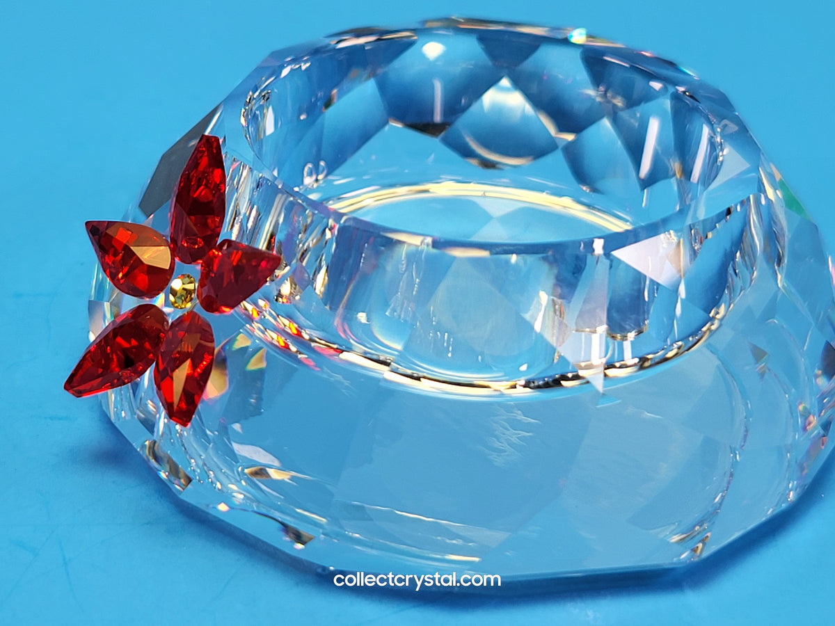 TEA LIGHT – POINSETTIA # 895391 CANDLE HOLDER OR CANDLEHOLDER
