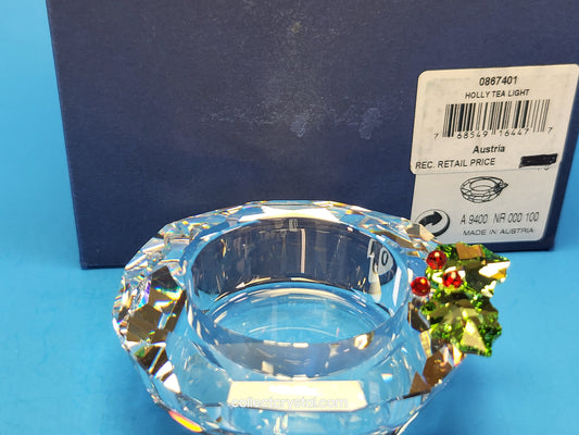TEA LIGHT – HOLLY 867401 CANDLE HOLDER OR CANDLEHOLDER