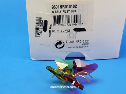PARADISE BUGS OBJECT – BUTTERFLY ABALA RUBY SMALL 250459