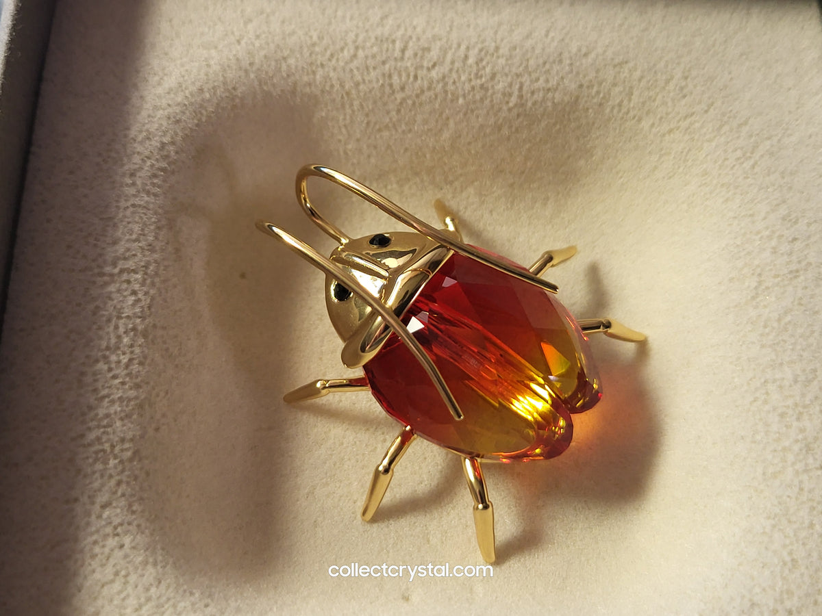 PARADISE BUGS OBJECT – BEETLE AMAZAR FIRE-OPAL SMALL 240364