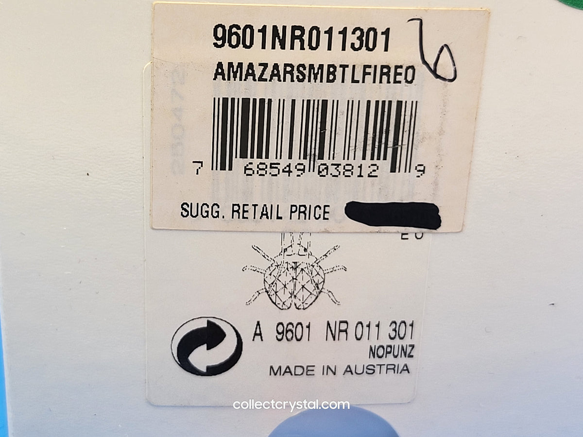 PARADISE BUGS OBJECT – BEETLE AMAZAR FIRE-OPAL SMALL 240364