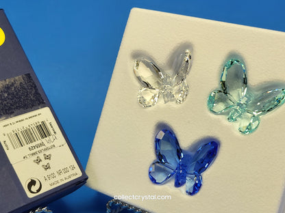 BRILLIANT BUTTERFLIES – SET OF 3 BLUE SMALL 955429