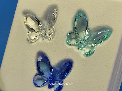 BRILLIANT BUTTERFLIES – SET OF 3 BLUE SMALL 955429