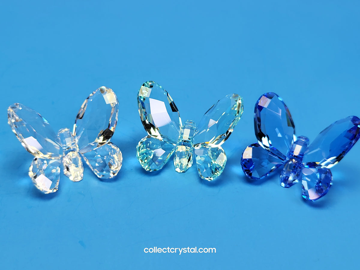 BRILLIANT BUTTERFLIES – SET OF 3 BLUE SMALL 955429