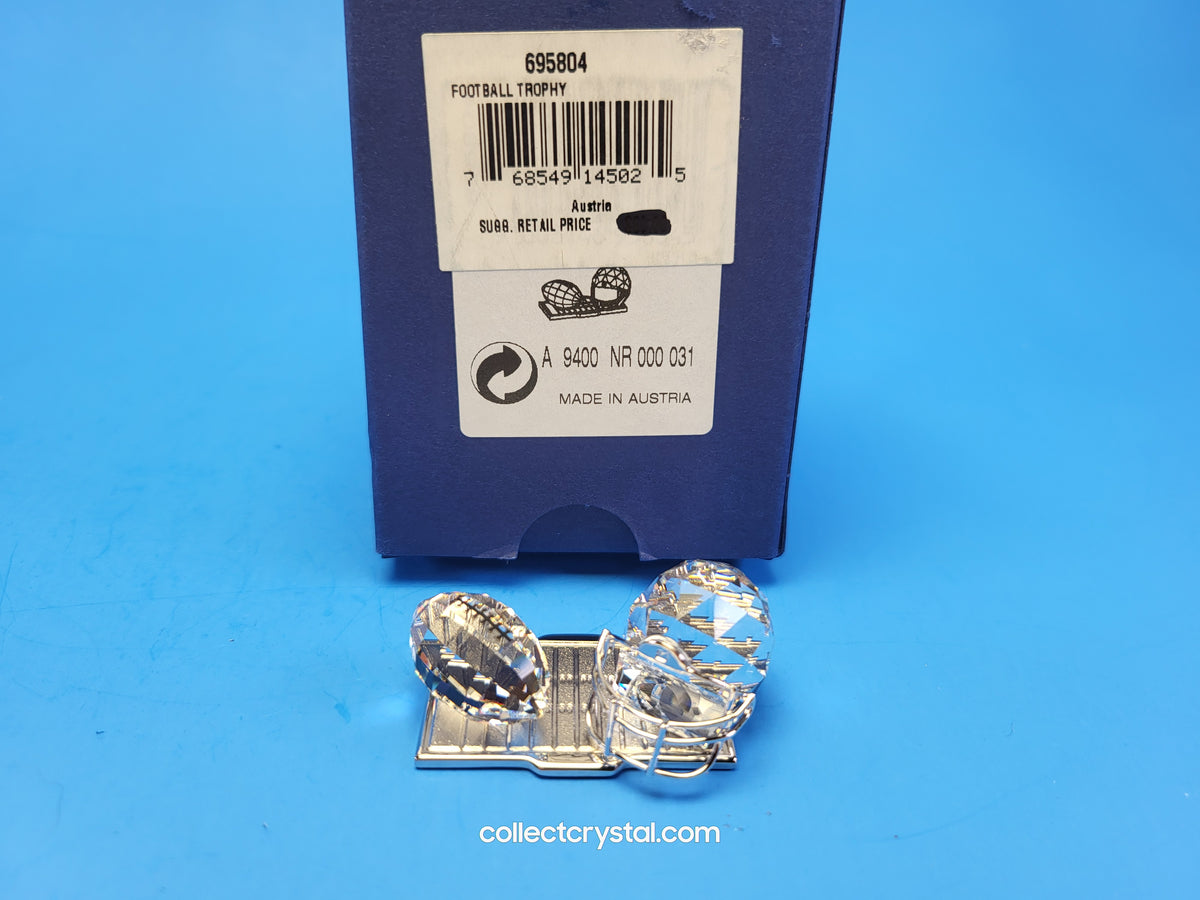 MOMENTS - MEMORIES – AMERICAN FOOTBALL TROPHY - RHODIUM # 695804
