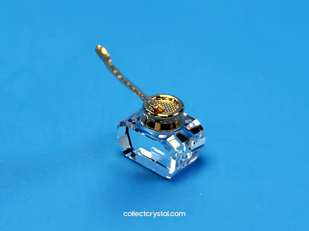 MEMORIES – INKWELL WITH QUILL RHODIUM 626854