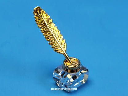 MEMORIES – INKWELL WITH QUILL RHODIUM 626854