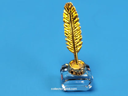MEMORIES – INKWELL WITH QUILL RHODIUM 626854
