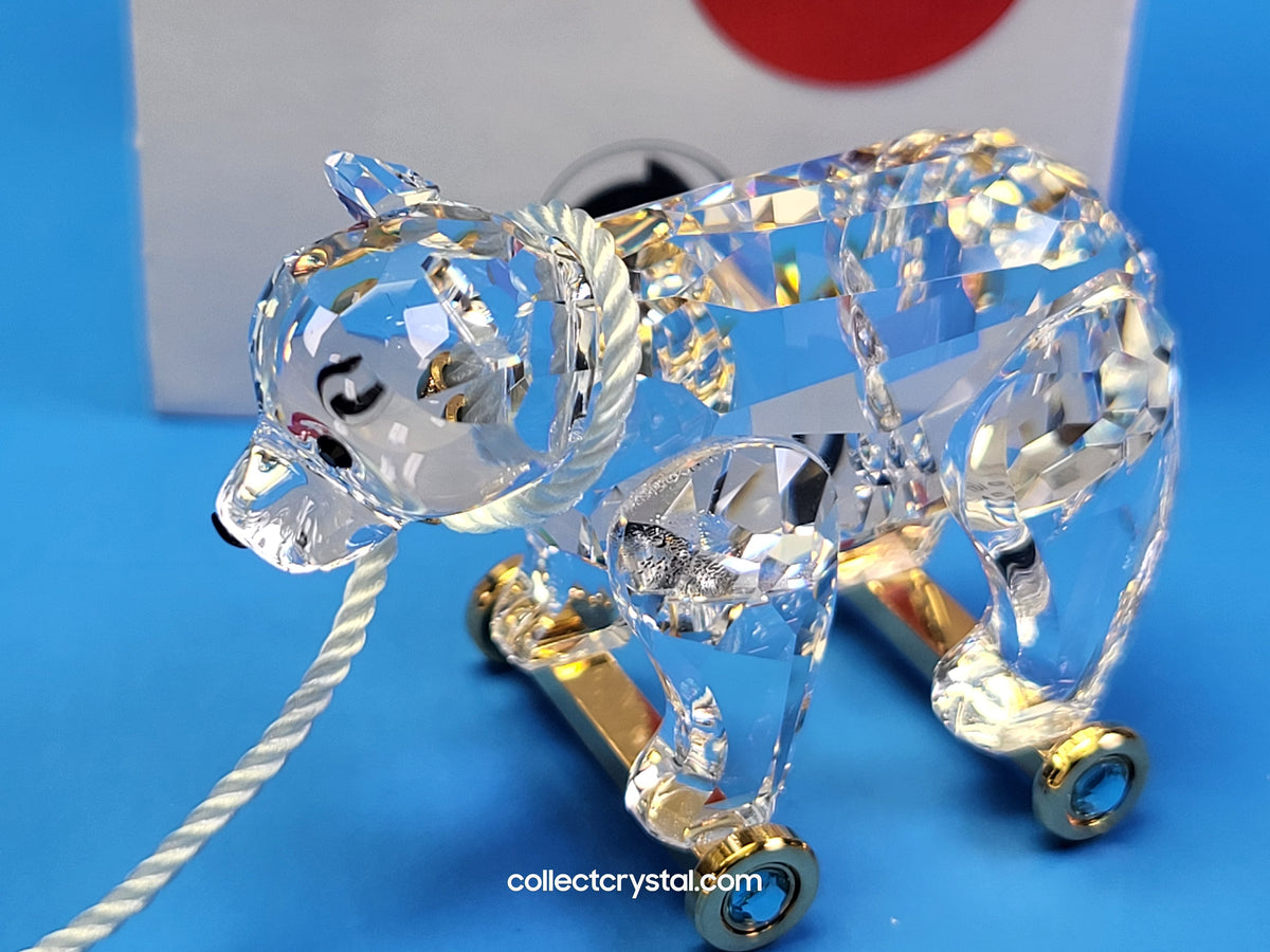 MOMENTS - MEMORIES - Teddy Bear on Wheels PULL TOY # 253447