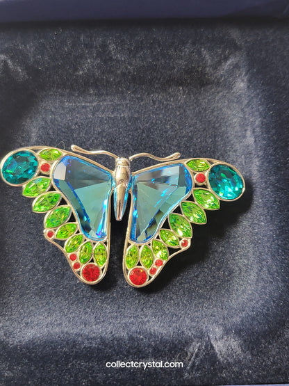 PARADISE BUGS BROOCH – BUTTERFLY ALAMAZORA TURQUOISE 622586