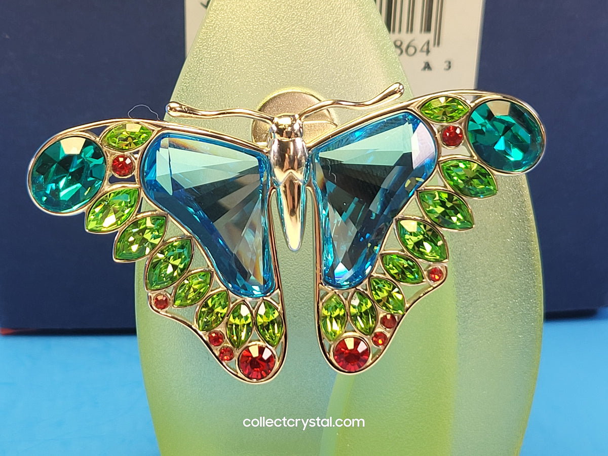 PARADISE BUGS BROOCH – BUTTERFLY ALAMAZORA TURQUOISE 622586