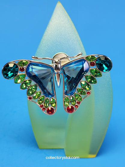 PARADISE BUGS BROOCH – BUTTERFLY ALAMAZORA TURQUOISE 622586