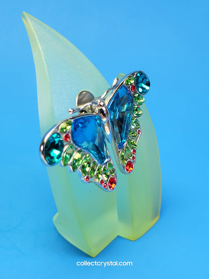 PARADISE BUGS BROOCH – BUTTERFLY ALAMAZORA TURQUOISE 622586