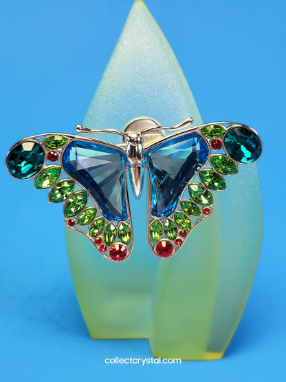 PARADISE BUGS BROOCH – BUTTERFLY ALAMAZORA TURQUOISE 622586