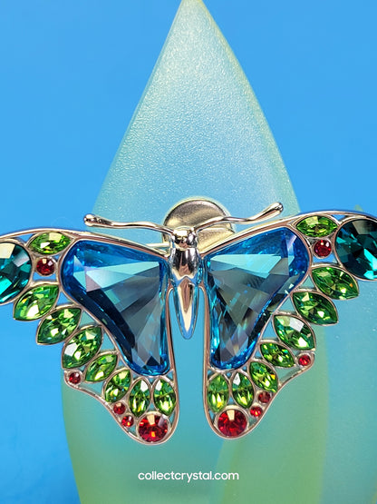 PARADISE BUGS BROOCH – BUTTERFLY ALAMAZORA TURQUOISE 622586