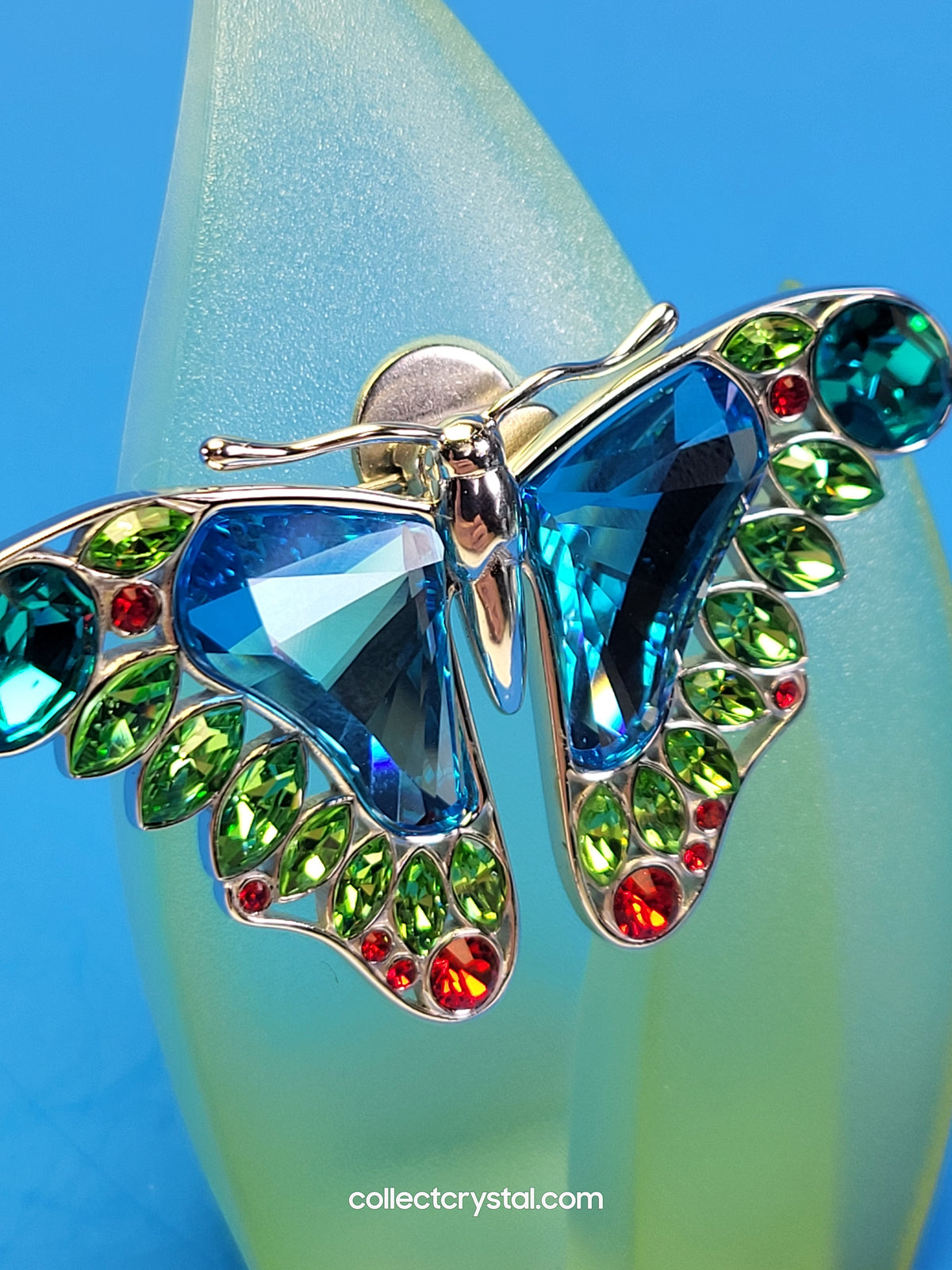 PARADISE BUGS BROOCH – BUTTERFLY ALAMAZORA TURQUOISE 622586