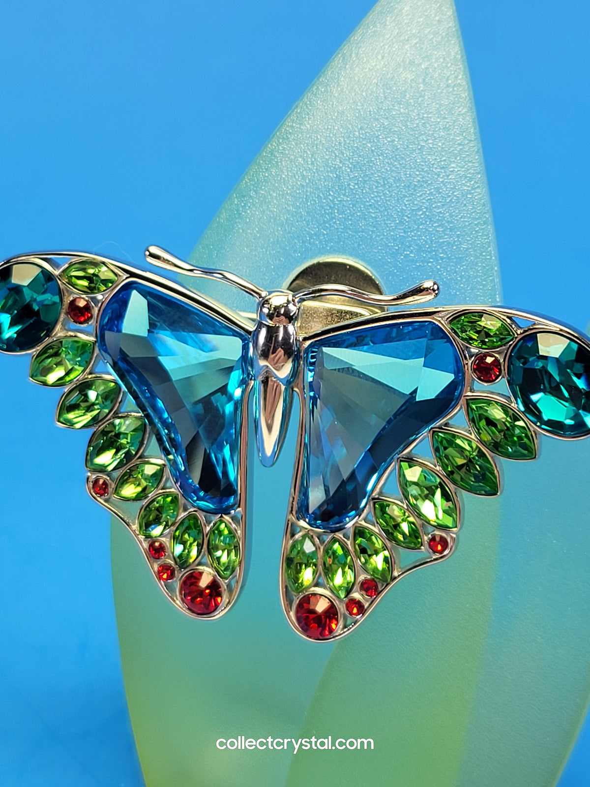 PARADISE BUGS BROOCH – BUTTERFLY ALAMAZORA TURQUOISE 622586