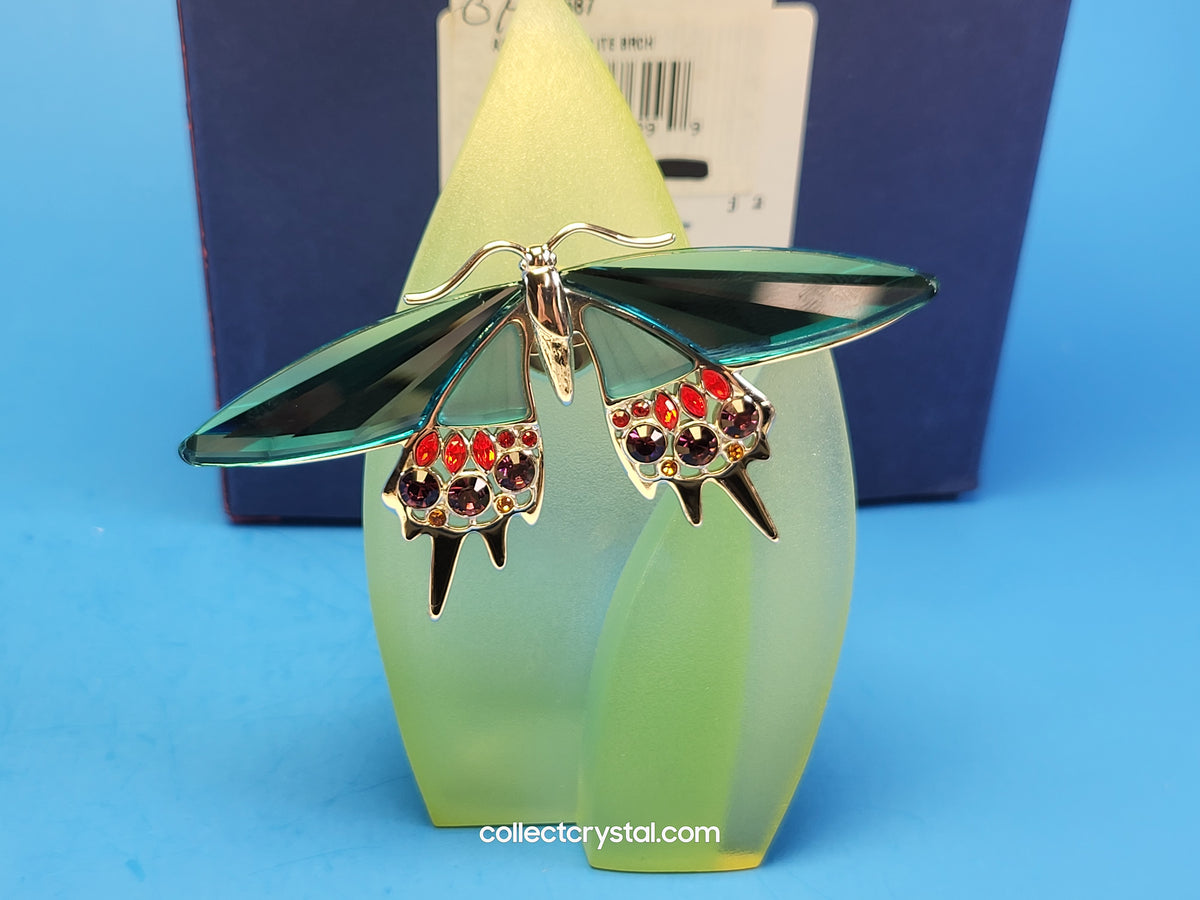 Paradise - Butterfly Brooch Pin - Alacan Indicolite # 622587