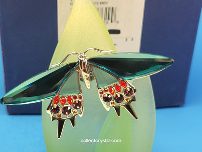 Paradise - Butterfly Brooch Pin - Alacan Indicolite # 622587