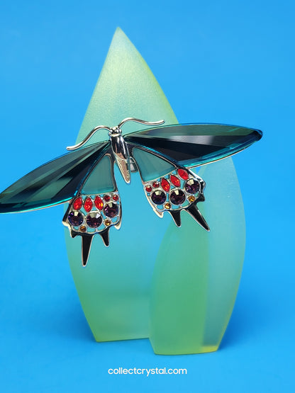 Paradise - Butterfly Brooch Pin - Alacan Indicolite # 622587