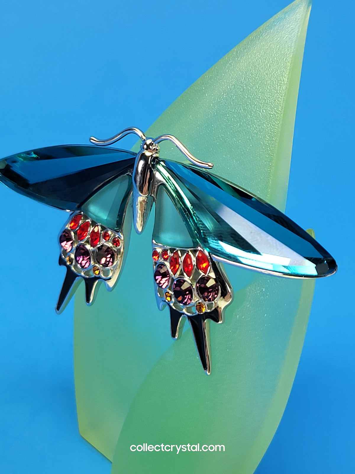 Paradise - Butterfly Brooch Pin - Alacan Indicolite # 622587