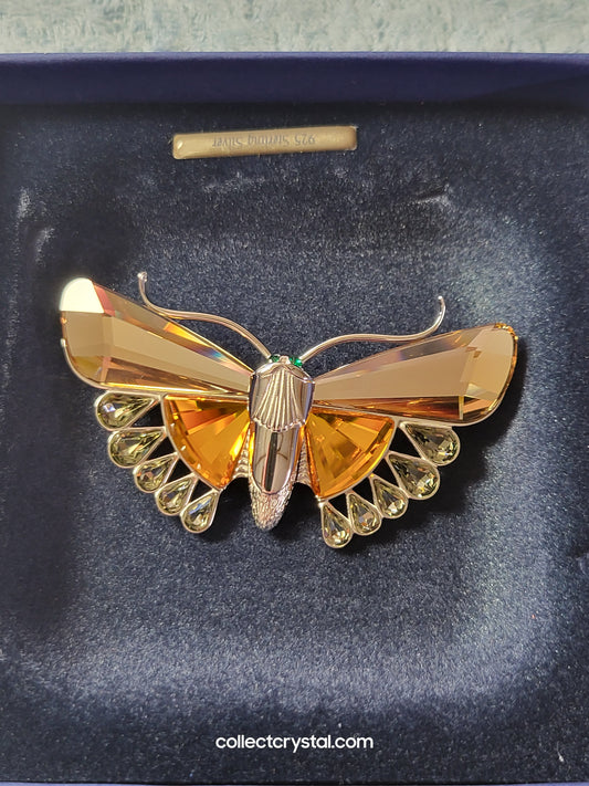 Paradise - Dragonfly Brooch Pin - Aikawa Light Topaz # 622585