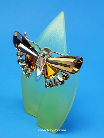 Paradise - Dragonfly Brooch Pin - Aikawa Light Topaz # 622585